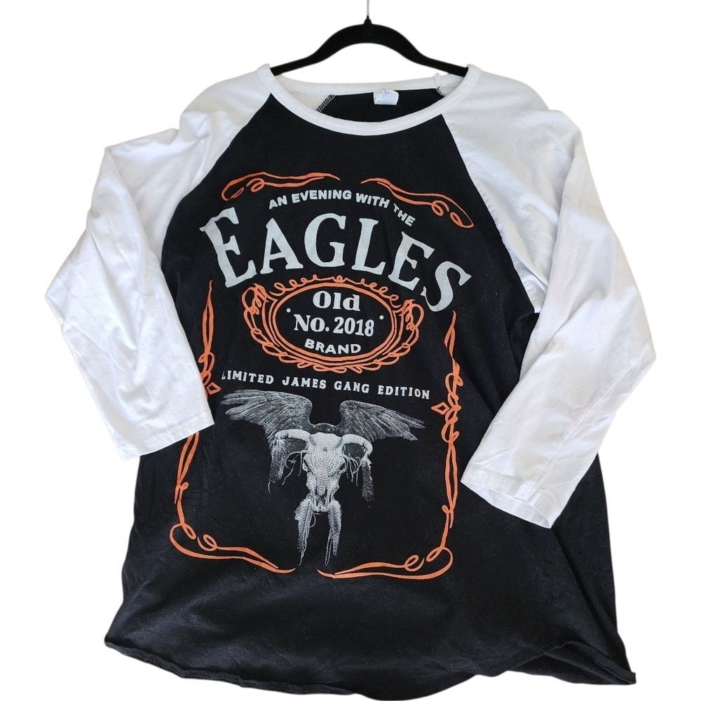 Eagles 2018 Concert Tour Raglan Tee